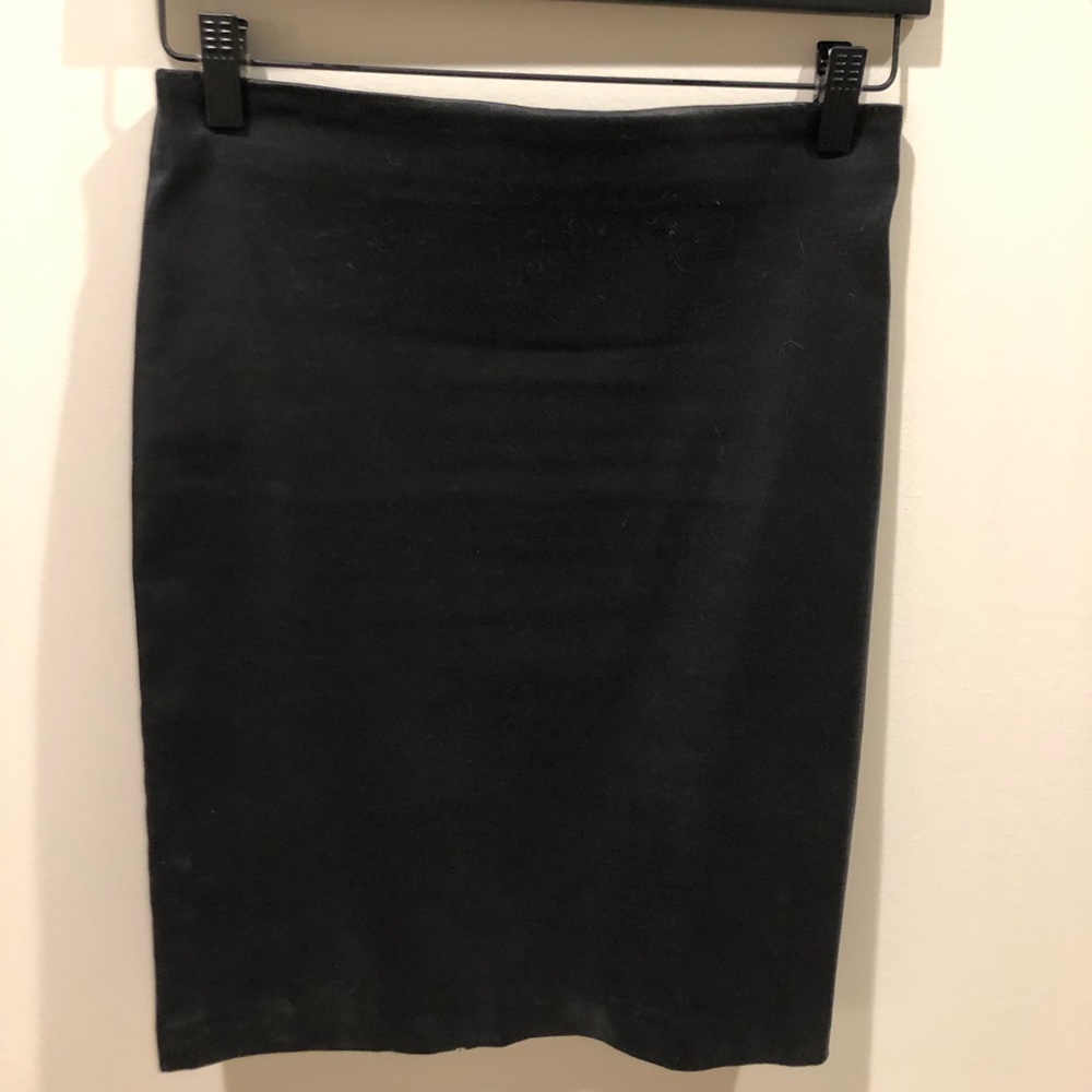 All Saints black pencil skirt